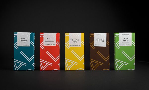 Awesome Packaging and Branding for Craig Alibone Chocolate