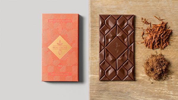 Elegant Chocolate Packaging Design for Beau Cacao from London