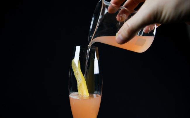 Pink Grapefruit Mimosa - The One Mimosa You Really Should Be Drinking