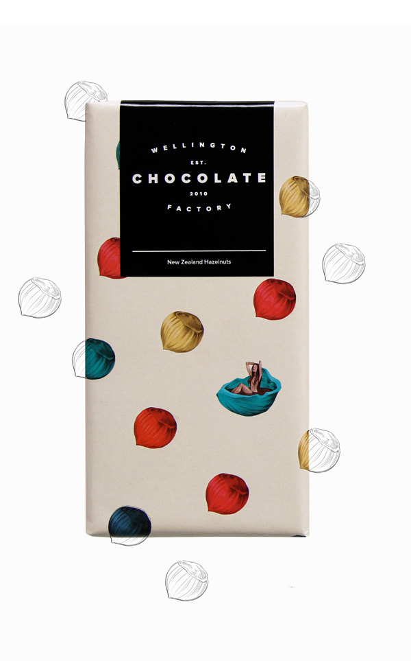 Wellington chocolate package design