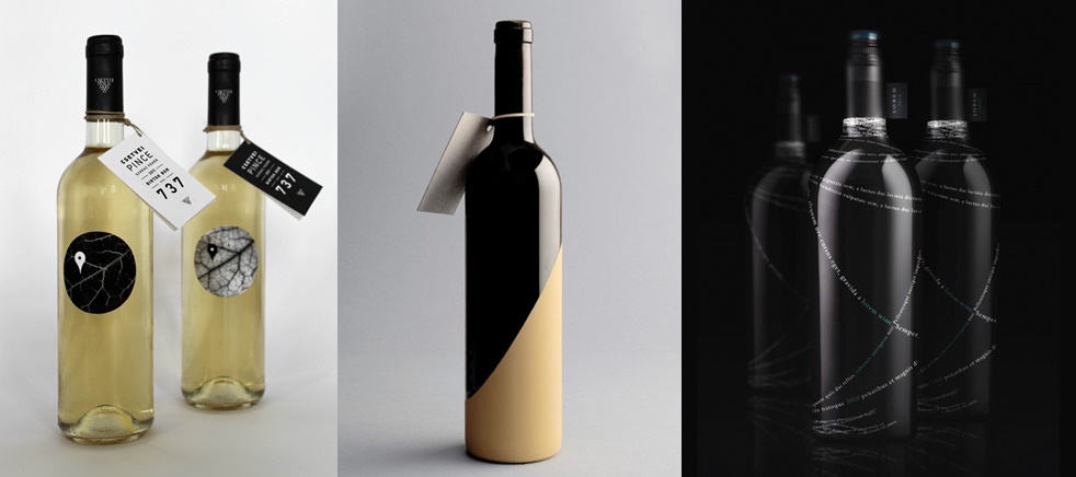 10 Minimalistic And Beautiful Wine Label Designs