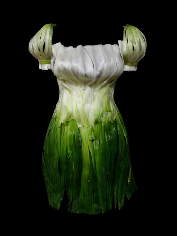 Food dresses - vegetable made dresses - AterietAteriet | Food Culture