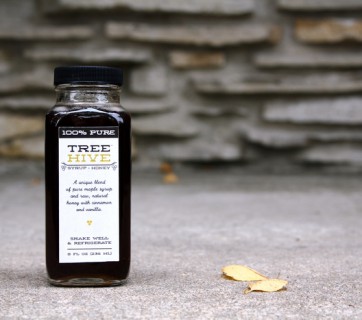 treehive syrup bottle