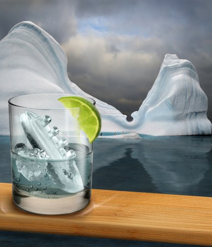 titanic ice cube