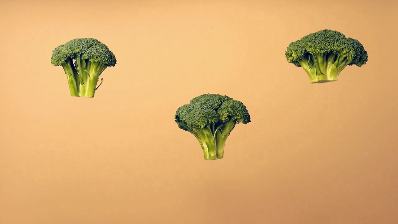 broccoli flying