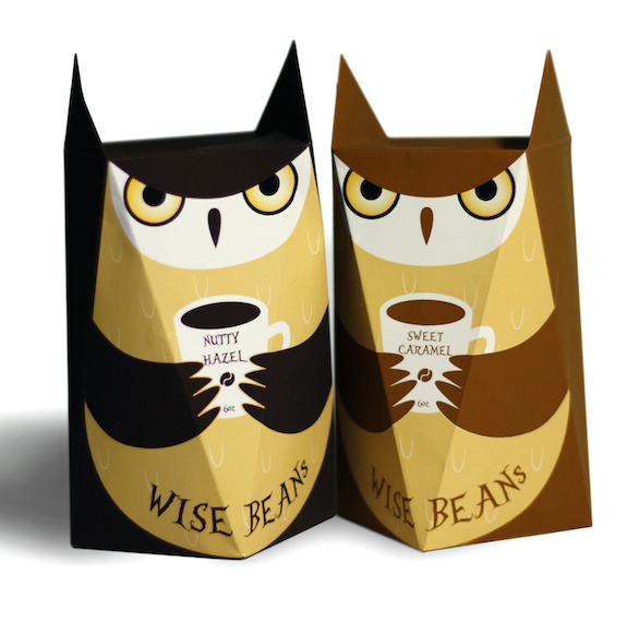 owl coffee packaging