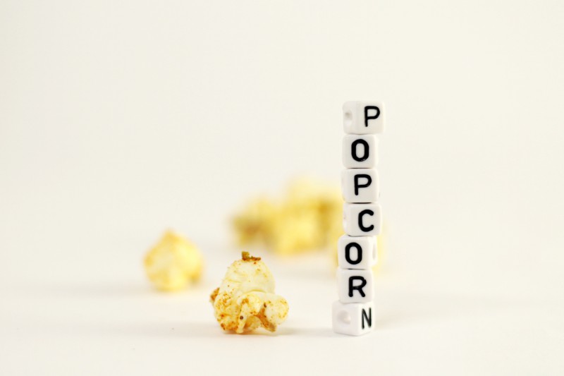 Homemade Popcorn with Chili Butter and Lime
