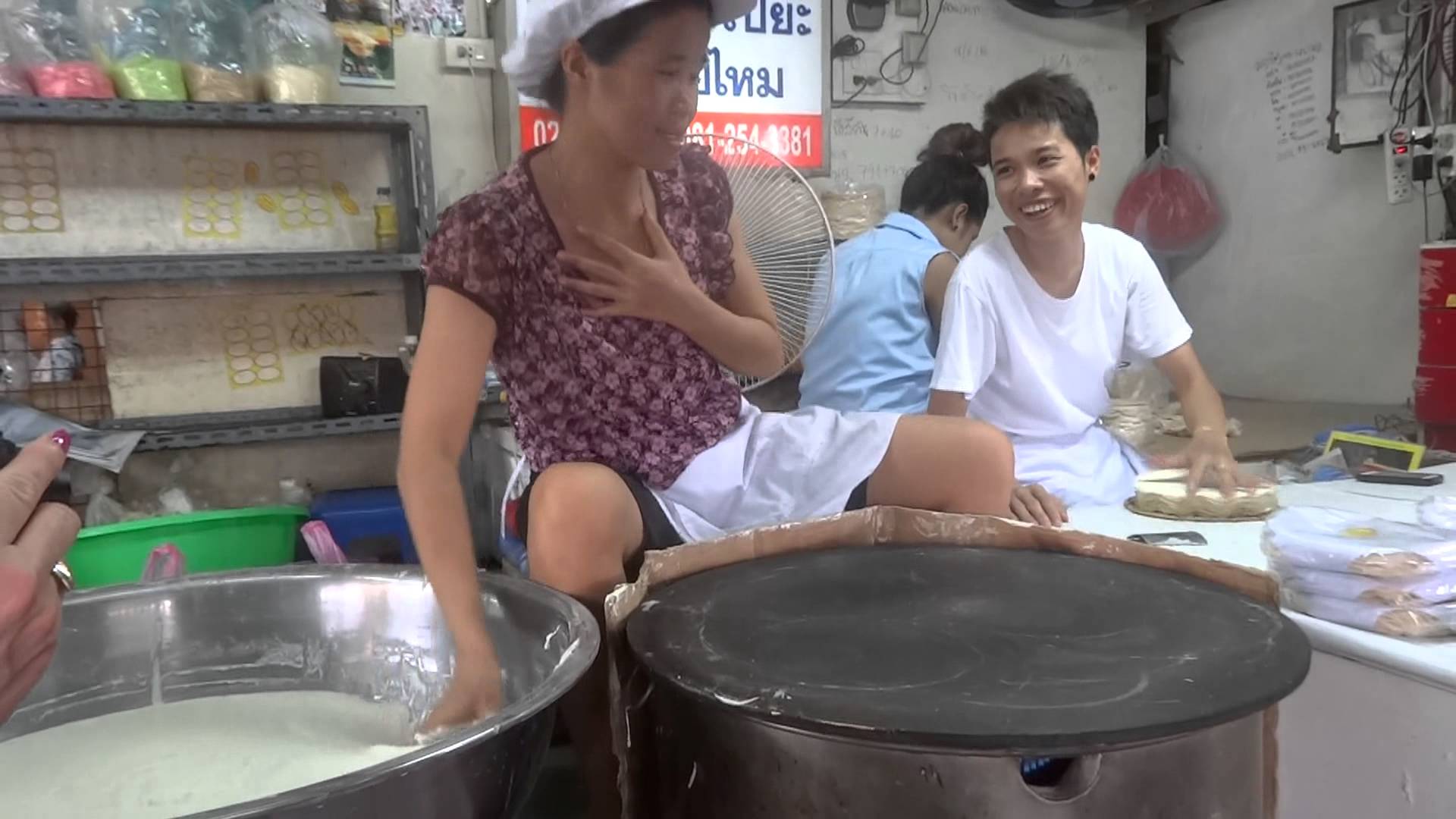 making rice paper