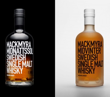 mackmyra whisky bottles