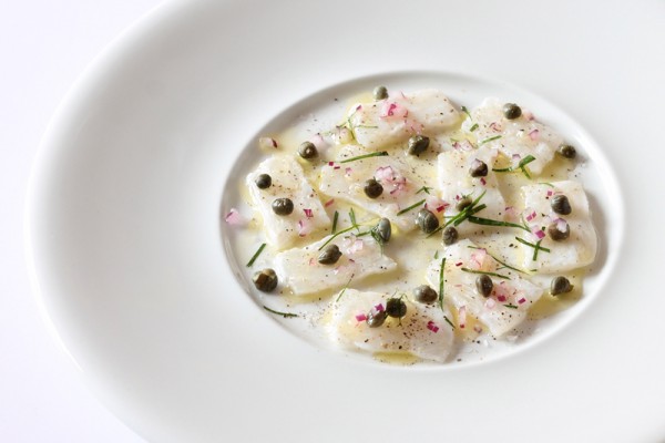 cod carpaccio