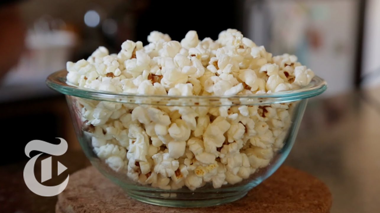 popcorn in bowl photograph