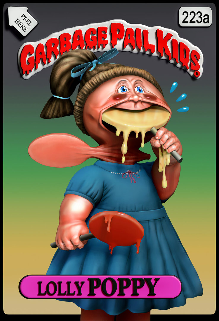 Food Themed Garbage Pail Kids - AterietAteriet | Food Culture
