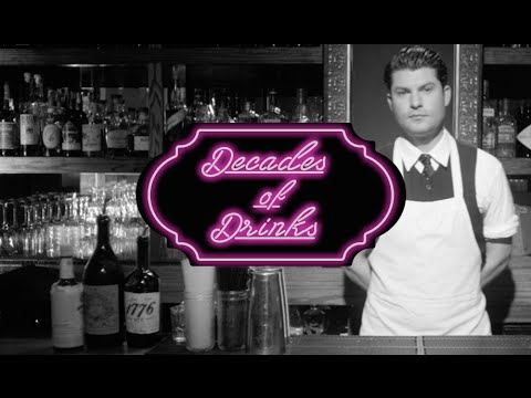 100 Years of Cocktails in under 2 minutes