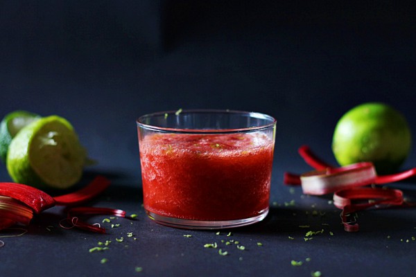 Frozen Rhubarb Daiquiri