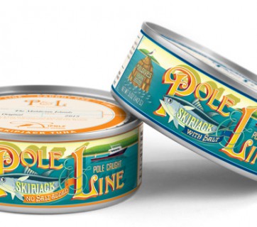 Pole and Line Tuna can for Whole Foods