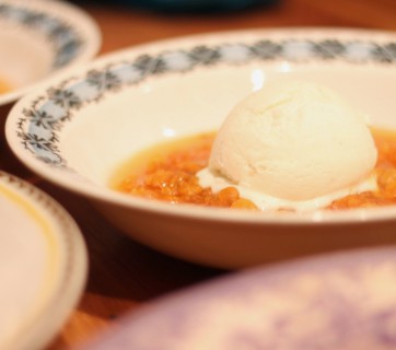 Cloudberries, learn all there is to know about this great berry. Cloudberry with vanilla ice cream.