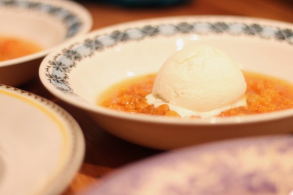 Cloudberries, learn all there is to know about this great berry. Cloudberry with vanilla ice cream.