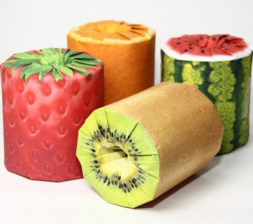 Wipe it with fruit - It’s the fruit toilet paper
