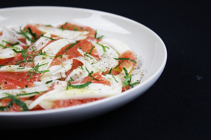 Fennel and Grapefruit Salad with Black Pepper and Parsley