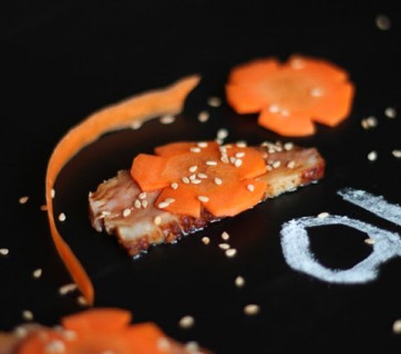 Seared Duck Breast with Soy & Carrots