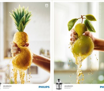 Juice Without Fuss - Squeeze the fruit with Philips Juicer