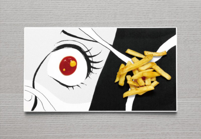 Manga Inspired Plates - Add some drama to your meal