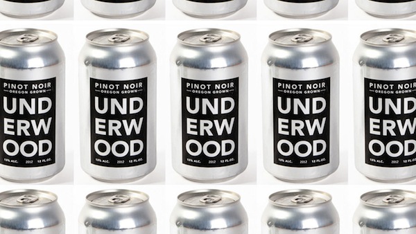 Canned wine packaging