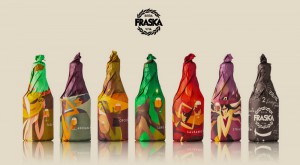 Beautiful Paper Wrapped Beer Packaging