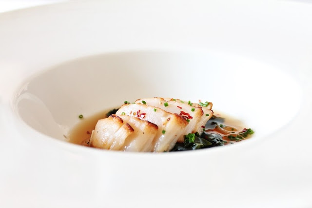 Seared Scallop Dashi Broth