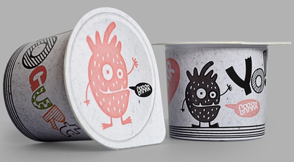 YOgurt Ugly Monsters Packaging Design