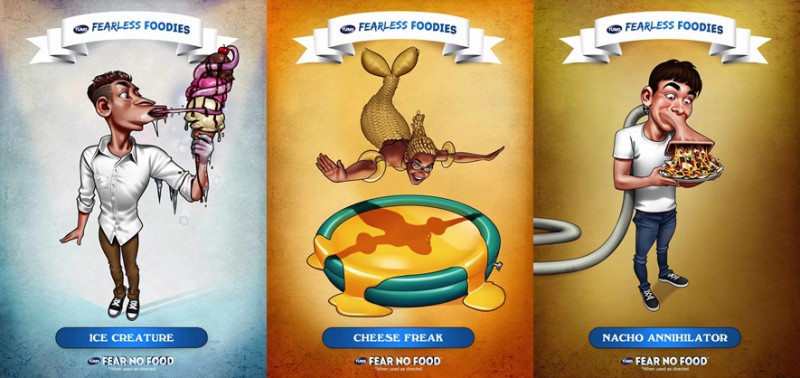 Tums Fearless Foodies Campaign takes huge inspiration from Garbage Pail Kids and I love it!