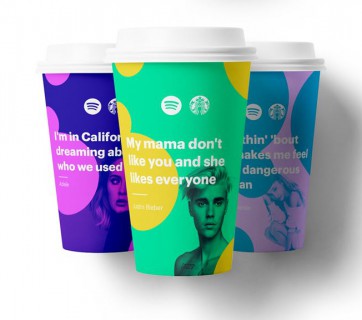 Starbucks Spotify Cups - They’re not real but look great