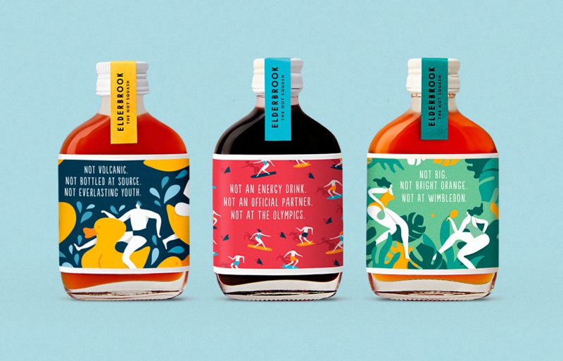 Elderbrook Drinks Packaging Tells Us What It’s Not