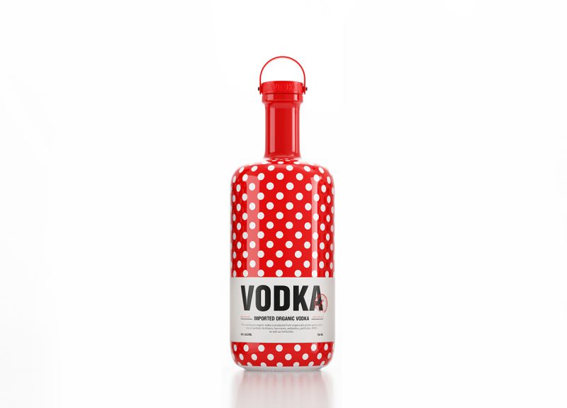 Vodka Dot Packaging Puts The Fun Into Its Vodka Packaging