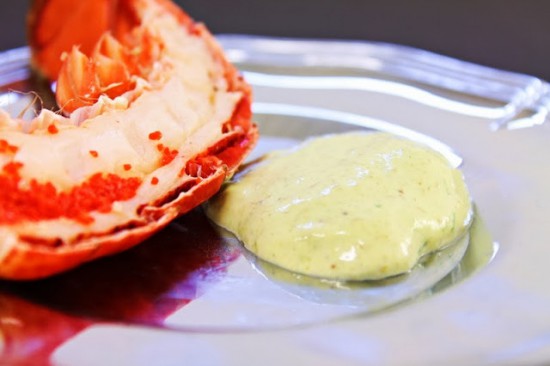 Lobster with Caper Aioli