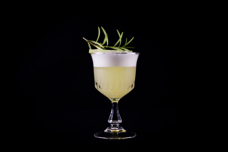 The Perfect Apple Rosemary Cocktail