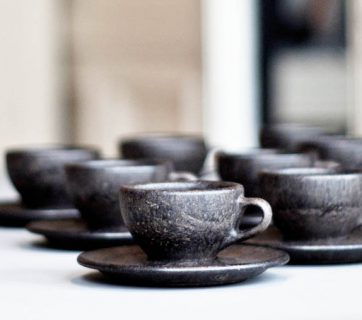 Coffee Cups Made Out Of Coffee