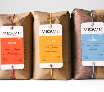 Coffee Packaging With Strings - Verve Coffee Roasters