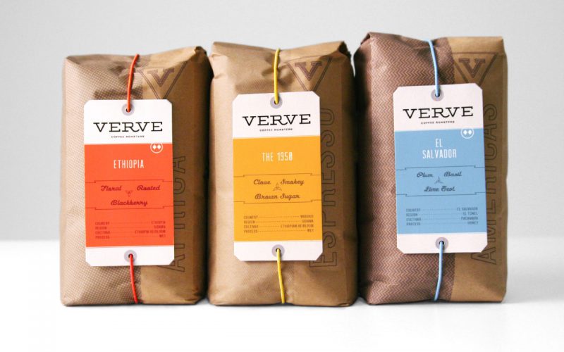 Coffee Packaging With Strings - Verve Coffee Roasters