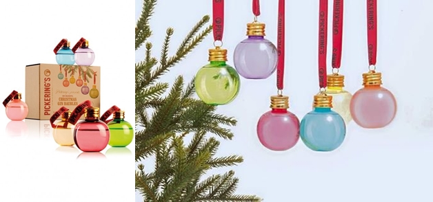 Gin Baubles From Pickering’s Gin - We all want them