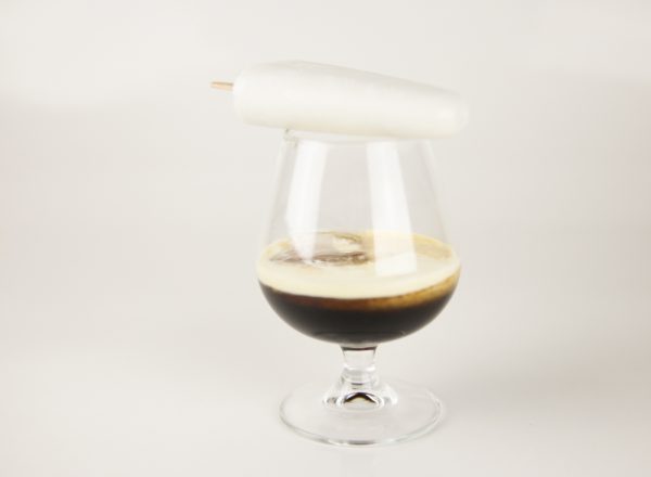 Coconut Kahlua Ice Pop Cocktail