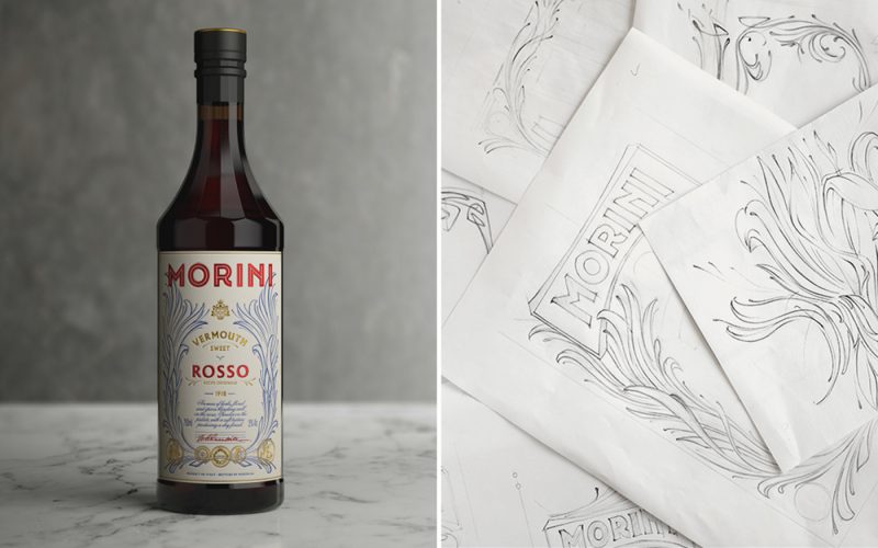 Vermouth Packaging Design That Stands Out for Morini Vermouth