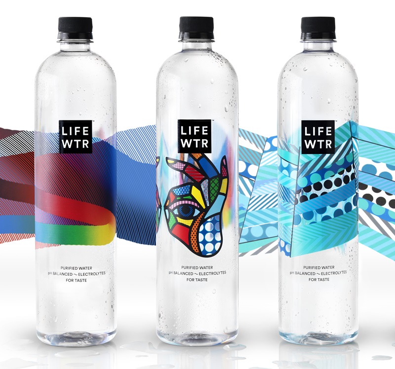 Pepsi Launches LIFEWTR With Great Packaging Design from Emerging Artists