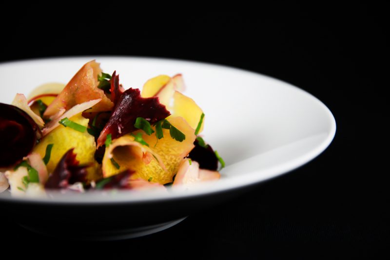 Carrot Apple Side Salad With Horseradish And Parsley