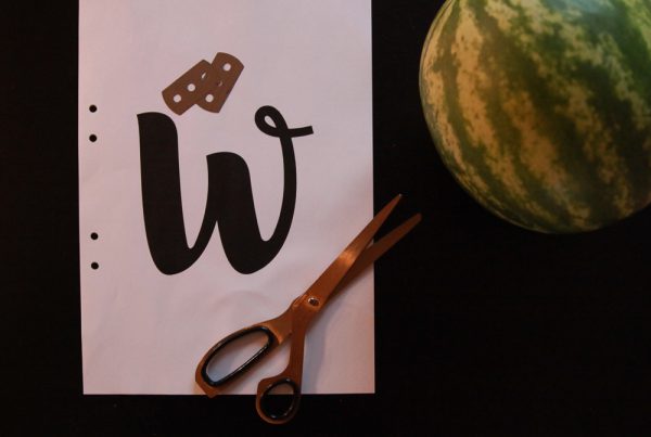 W is for Watermelon - A-Z Food Photography Project