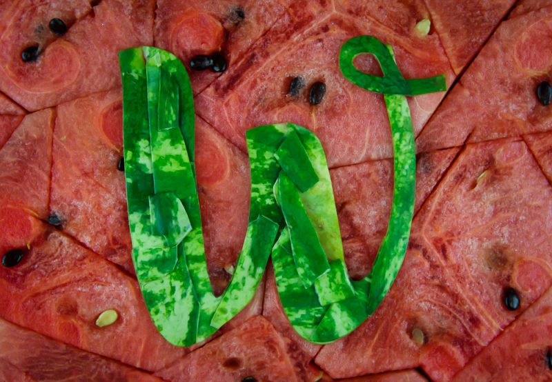 W is for Watermelon - A-Z Food Photography Project