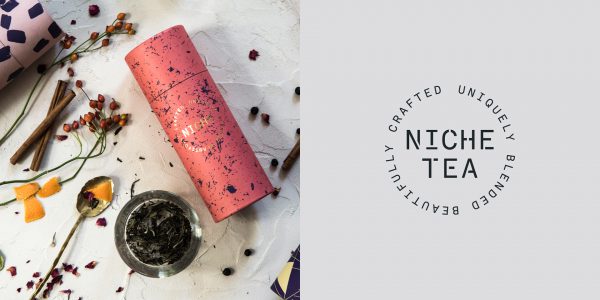 Colorful Tea Packaging Design for NICHE Tea