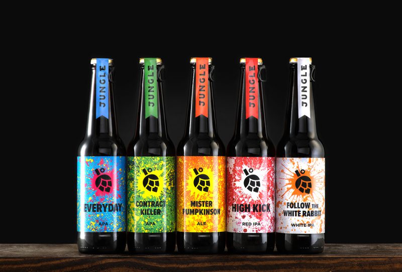 Jungle Brewery Beer Packaging Is Made Using Explosives, And I Love It