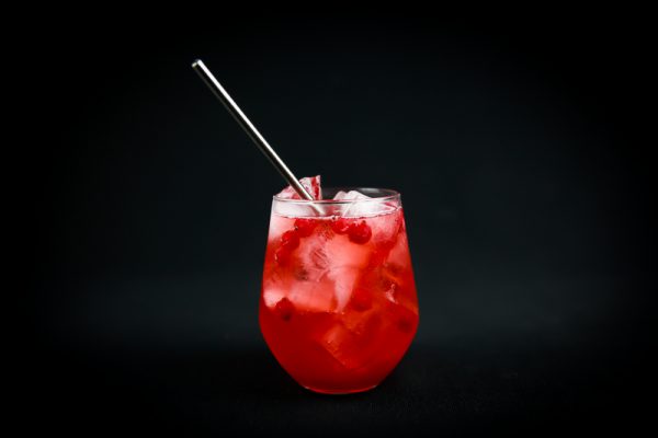 Red Currant Champagne Cobbler - A Great Red Currant Cocktail