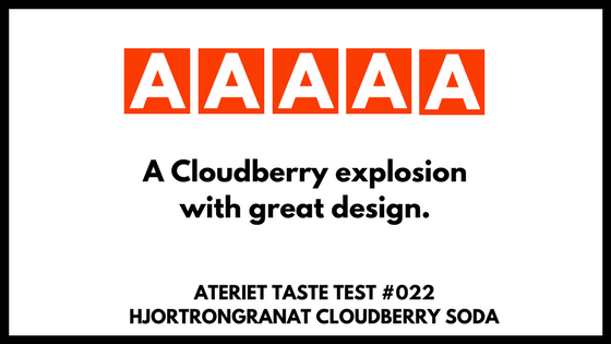 Swedish Cloudberry Soda Taste Test - World’s Only Cloudberry Soda
